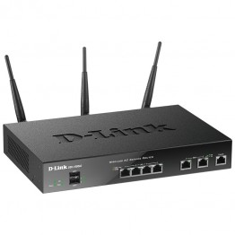 Router wireless D-Link DSR-1000AC , Gigabit , 1750 Mbps , USB 2.0 , Dual Band , Negru